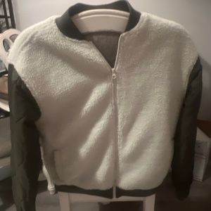 Sherpa varsity jacket(NEW!!!)  Any offer and I will honor it